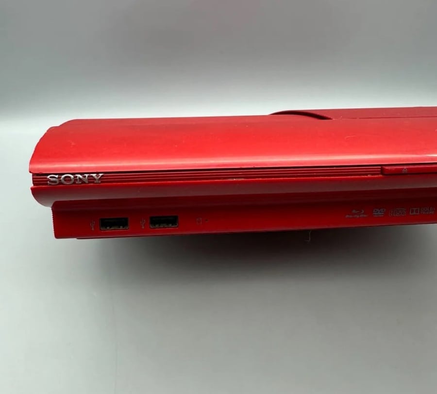 سوني 3 سوبر سليم معدل أحمر PS3 red HEN | 500GB