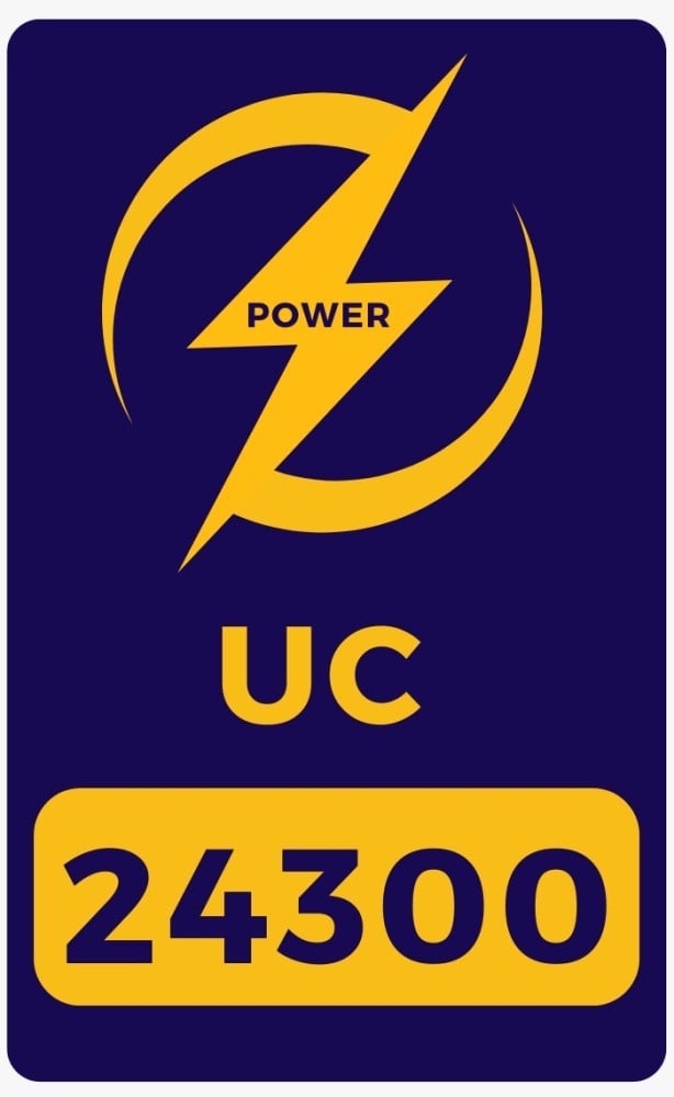 شدات ببجي 24300 شدة UC – شحن فوري بالآيدي