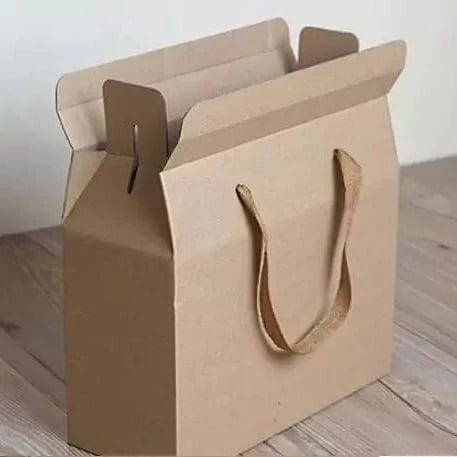 كيس كرتوني وسط مقاس 25x11x20