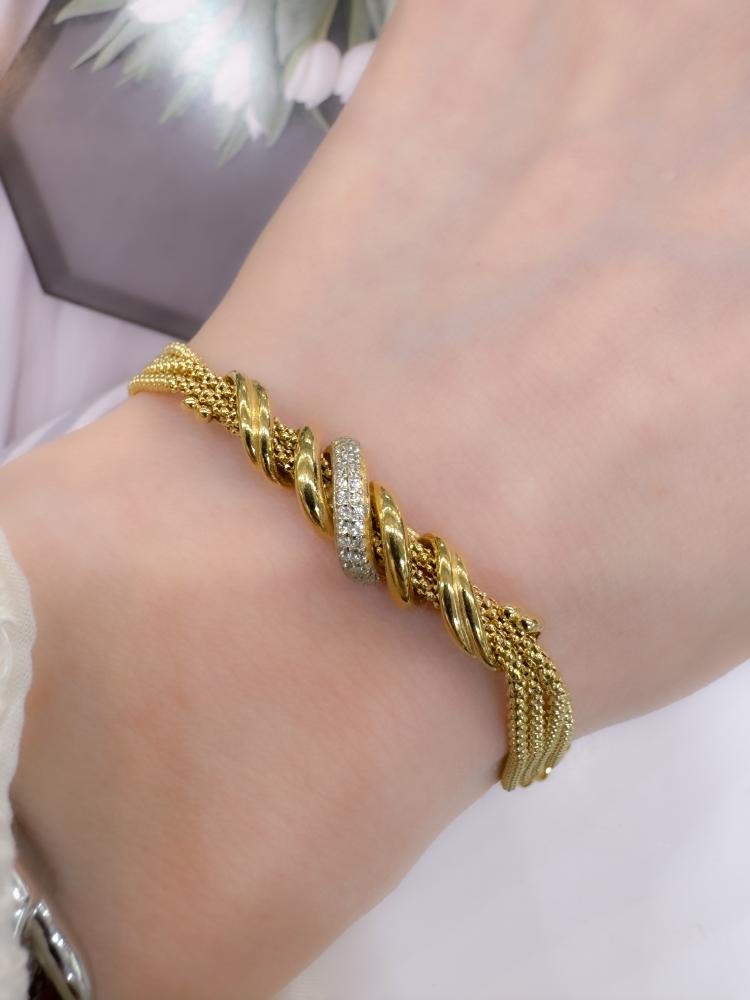925 Silver Bracelet Soft Elegant Design
