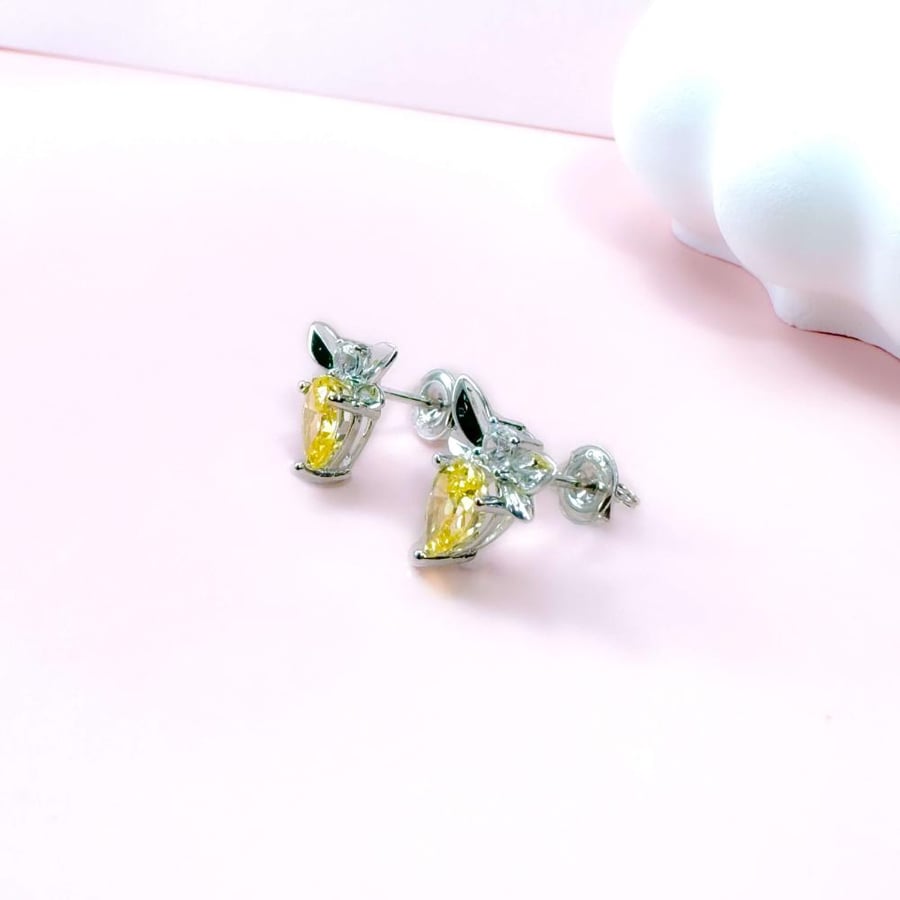 حلق فضة  925
