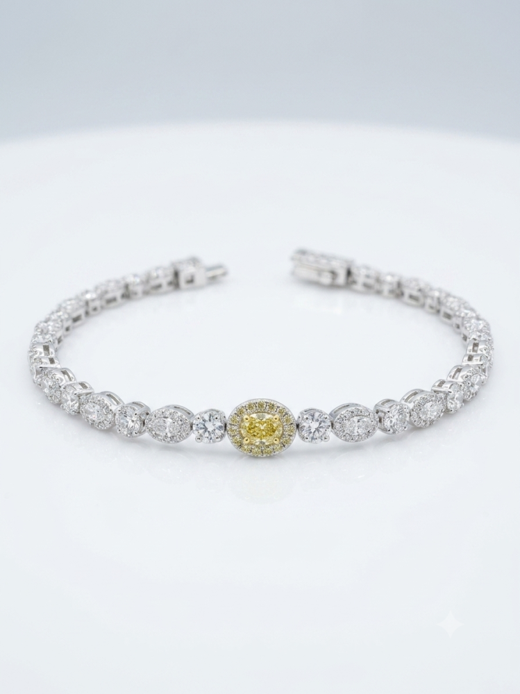 925 Silver Bracelet Soft Elegant Design