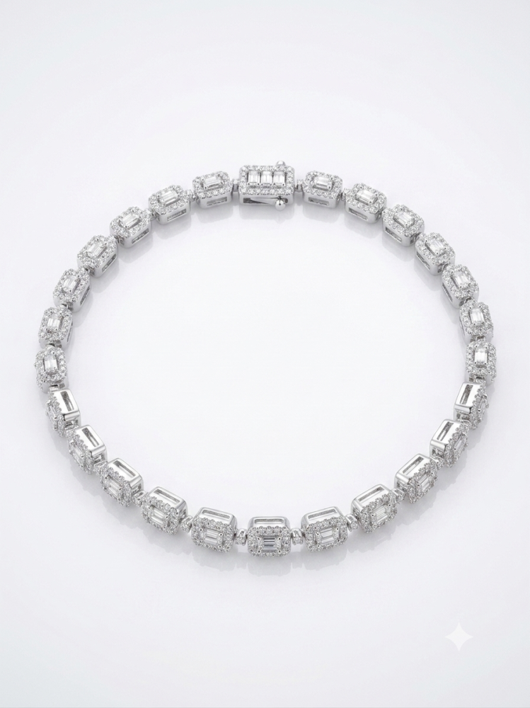 925 Silver Bracelet Soft Elegant Design