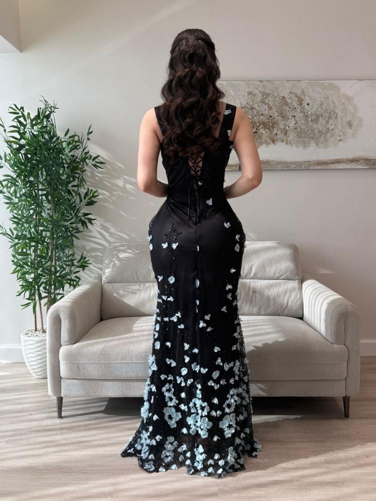 فستان سهرة طويل