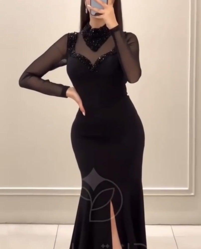 فستان سهرة ناعمه