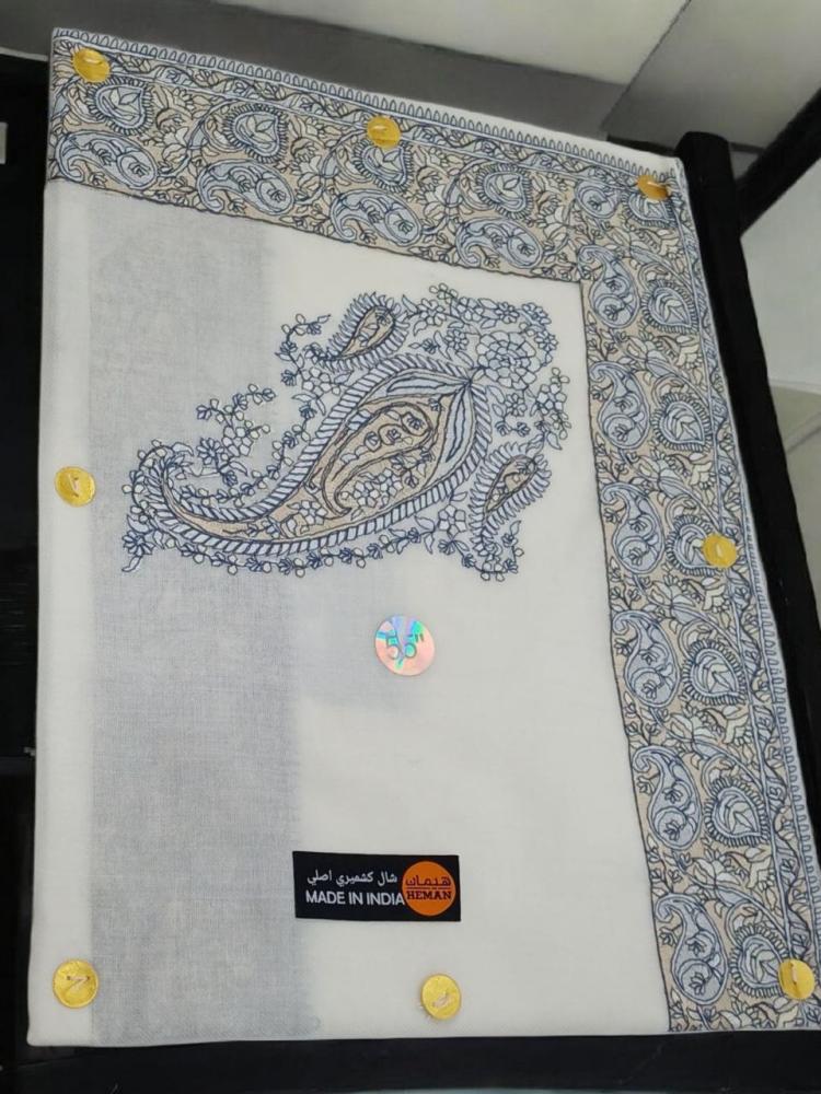 Indian Kashmiri shawl Heman number 1 materials 006