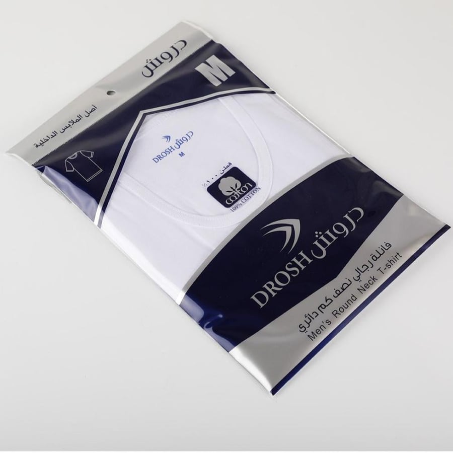 Men's short-sleeved crew neck T-shirt
