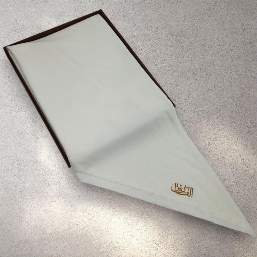 Winter ghutra, Al-Faris, caramel color, attractive