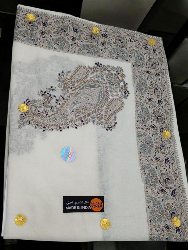 Indian Kashmiri shawl Heman number 1 materials 006