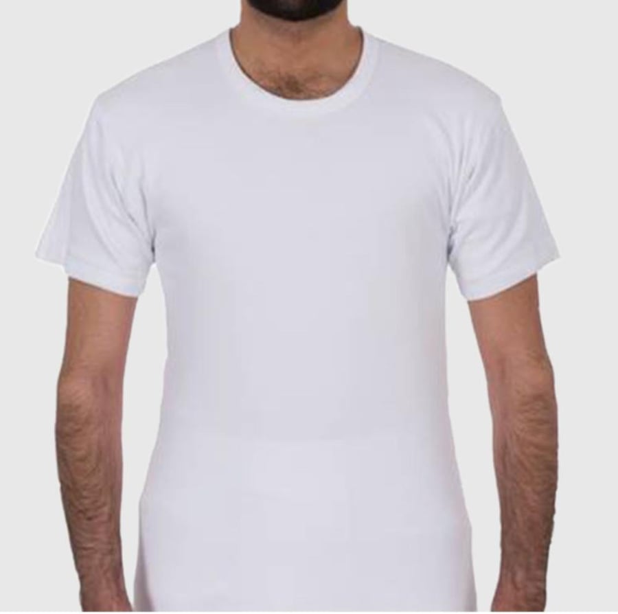 Men's short-sleeved crew neck T-shirt