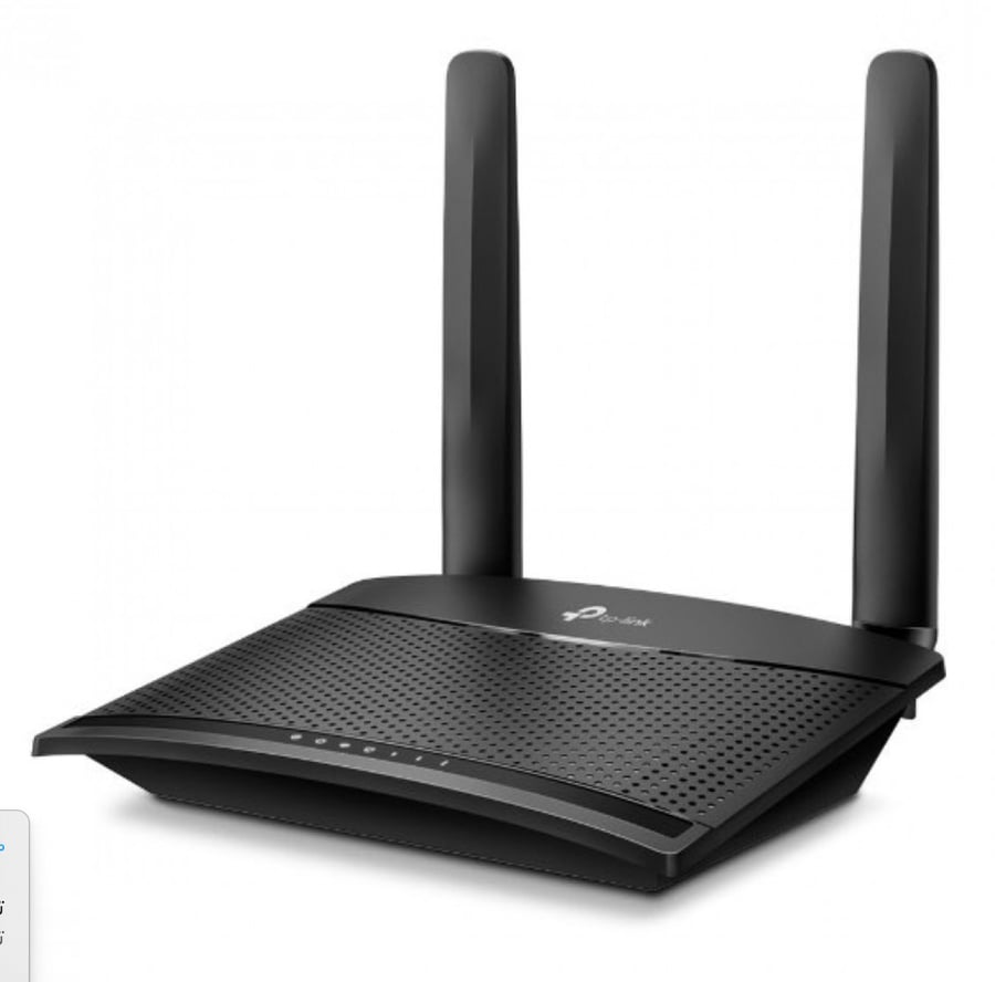 راوتر تي بي لينك 4G بسرعة 300 ميجابت في الثانية | MR100 Wireless Dual Band 4G LTE Router