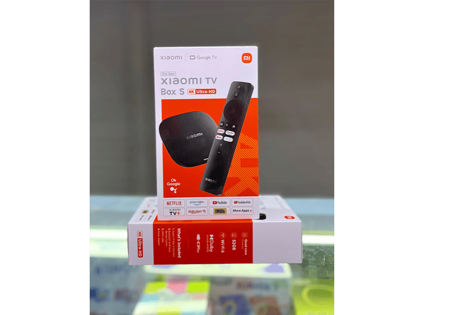 مشغل بث شاومي الجيل الثالث Mi Box S 4K (3rd Gen)