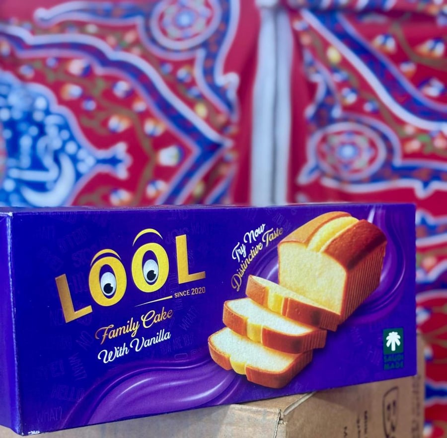 لول كيك عائلي بالفانيليا 220جم