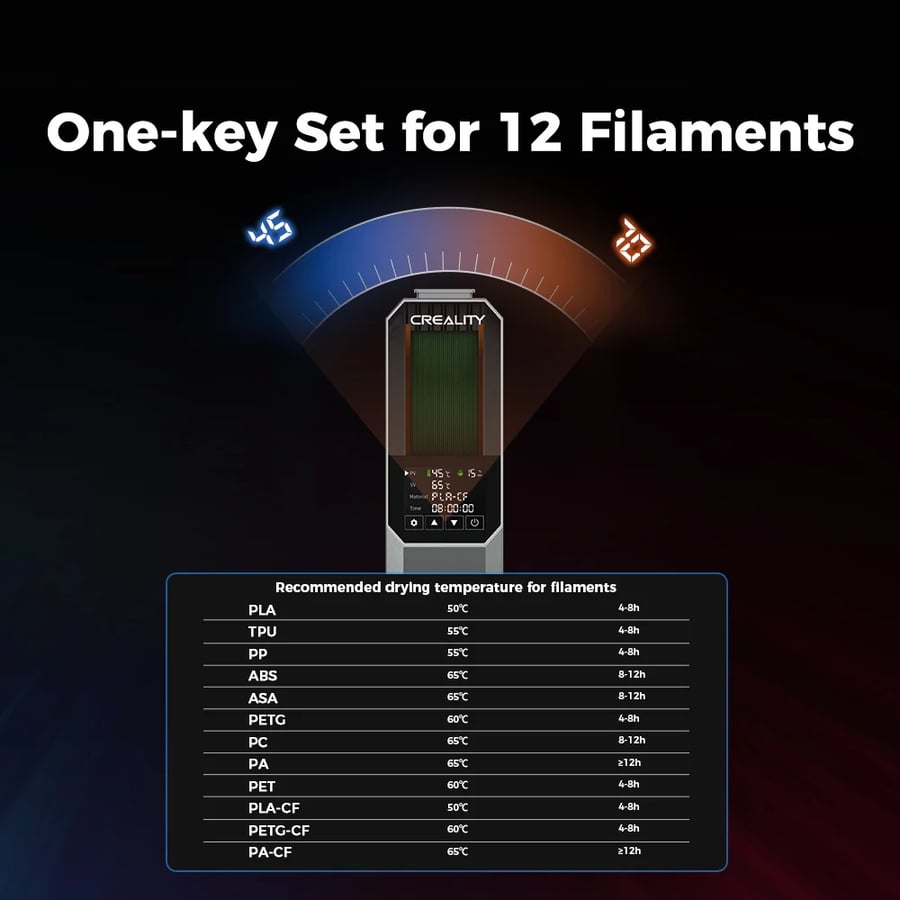 Creality Space π Plus Filament Dryer – مجفف فليمنت