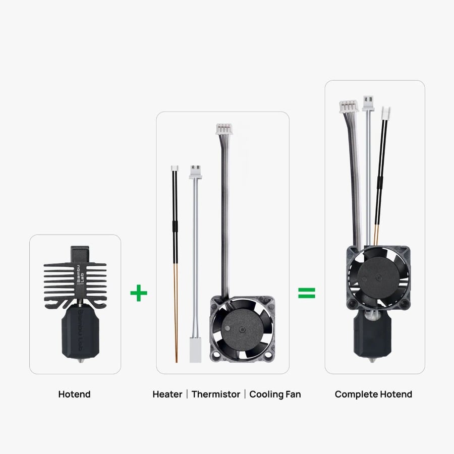 Bambu Hotend - X1C 0.2mm Stainless Steel