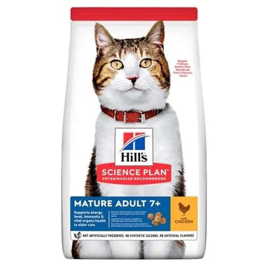 HILLS SCIENCE PLAN MATURE ADULT 7+ 3KG & 1.5KG