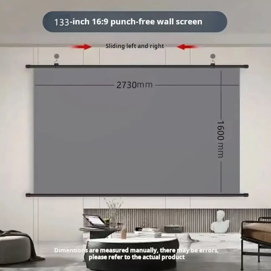 شاشة XIAOHUI مضادة للضوء 60”-133”