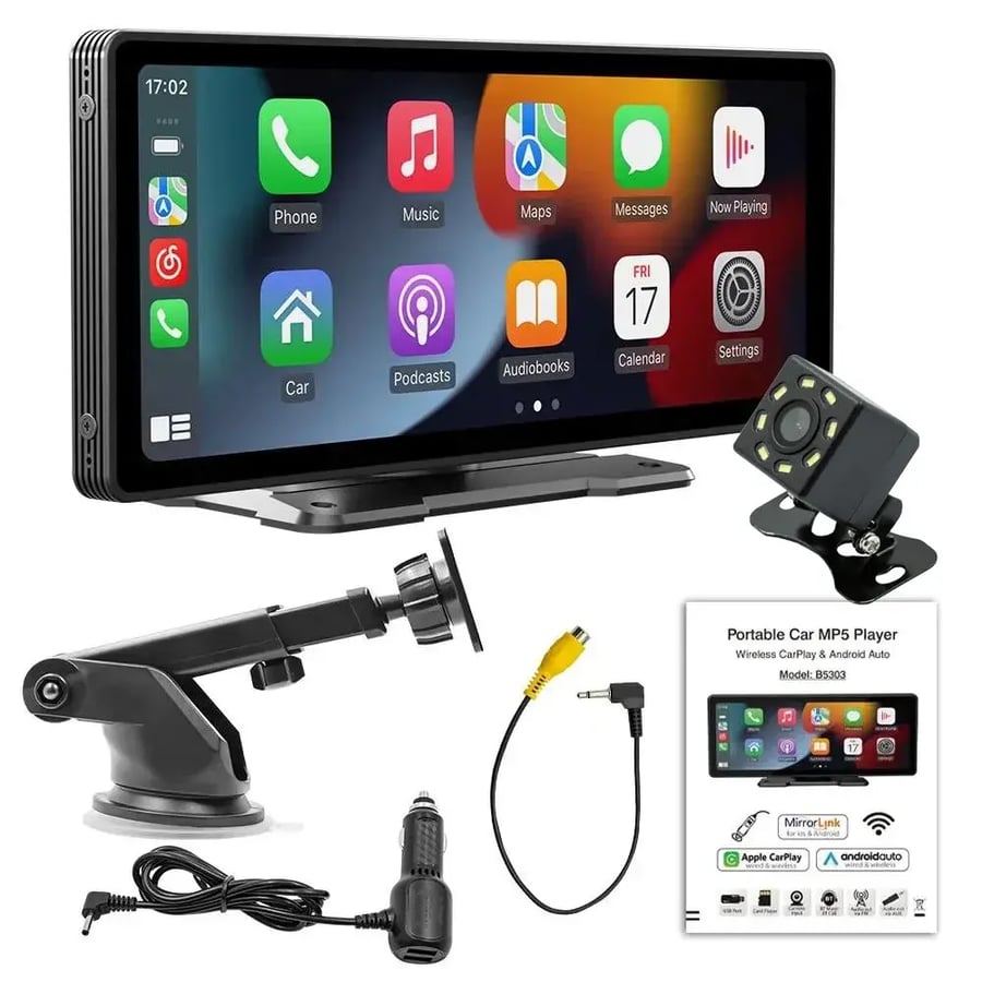 شاشة سيارة عالمية 10.26” مع CarPlay وWiFi