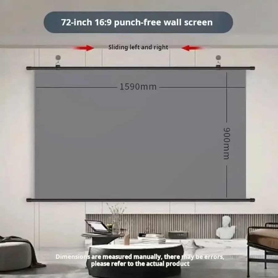 شاشة XIAOHUI مضادة للضوء 60”-133”
