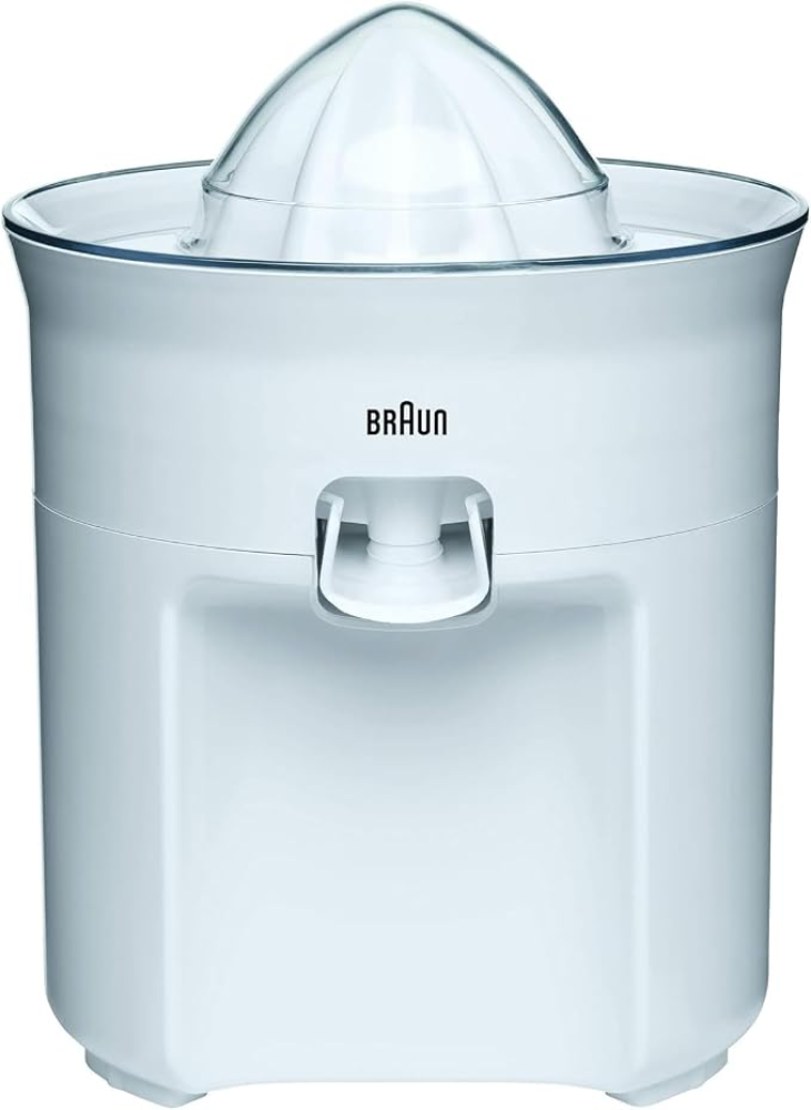 عصارة حمضيات Braun بقوة 60 واط – فوهة مانعة للتنقيط وتصميم سهل التنظيف