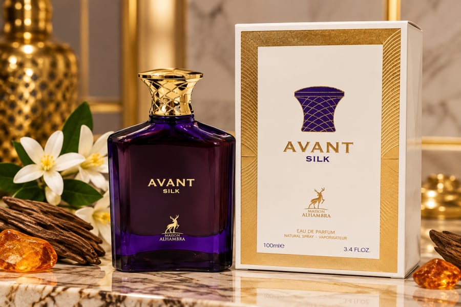 عطر أفانت سيلك من ميزون الهامبرا أو دو بارفان 100 مل – Avant Silk