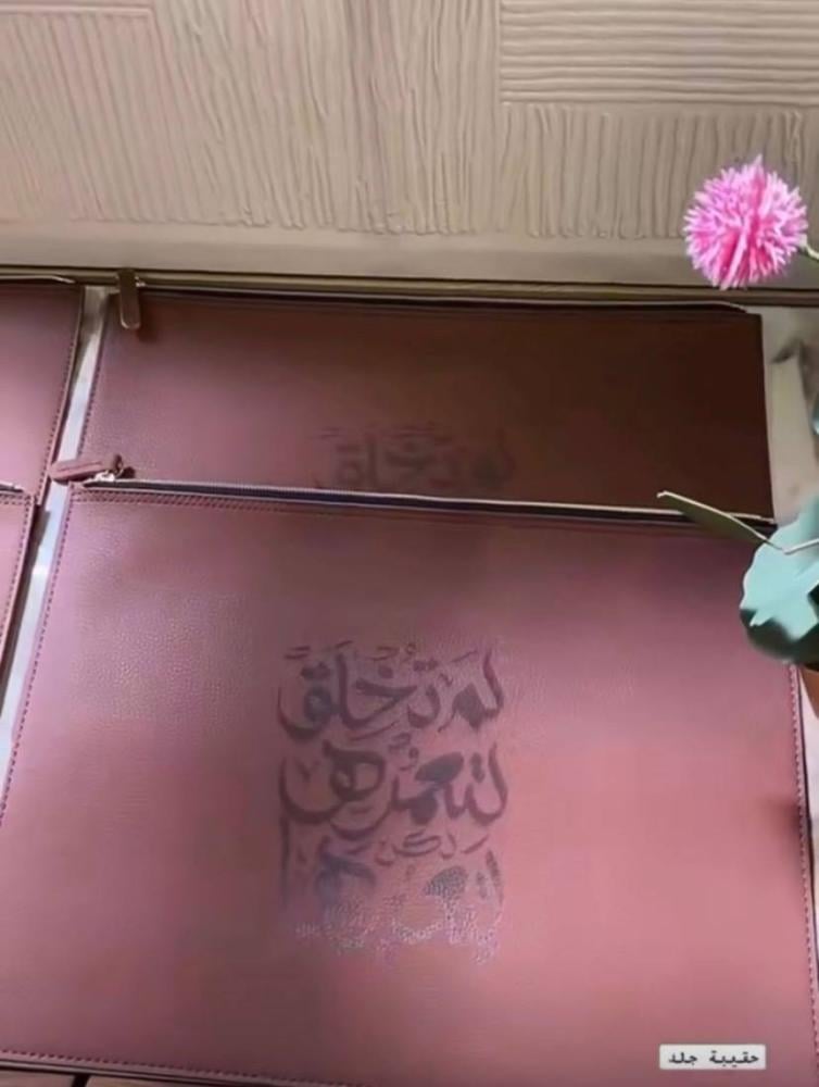 حقيبة جلدية