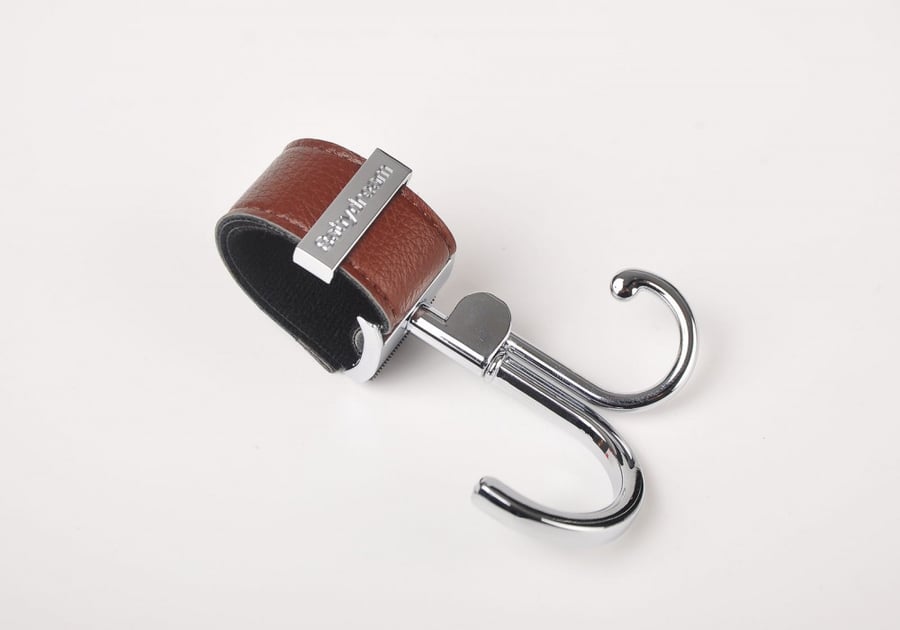 Luxury leather bag holder