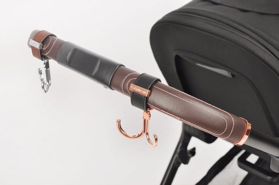 Luxury leather bag holder