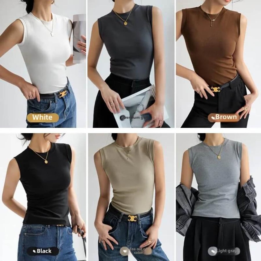 Cotton blouse with shoulder exposed