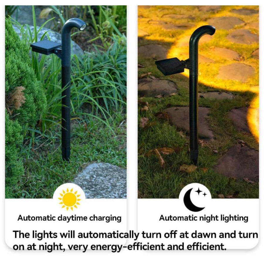 مصباح led شمسي للحديقة والممرات