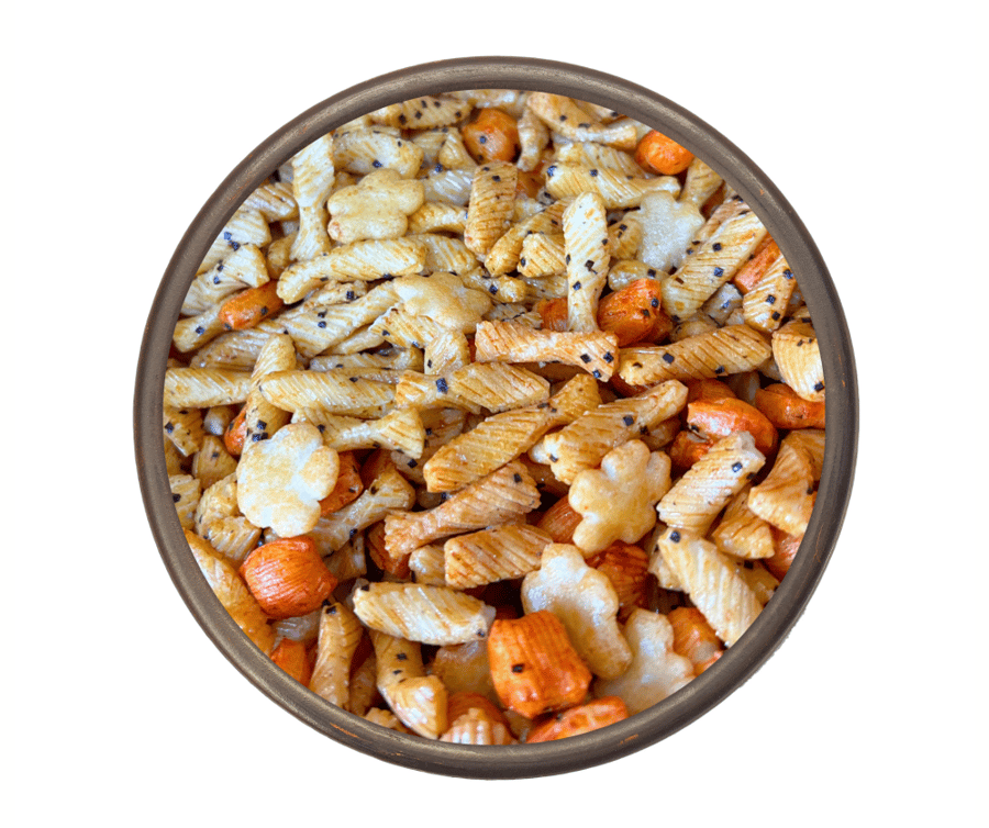 Thai mixed crispy snacks