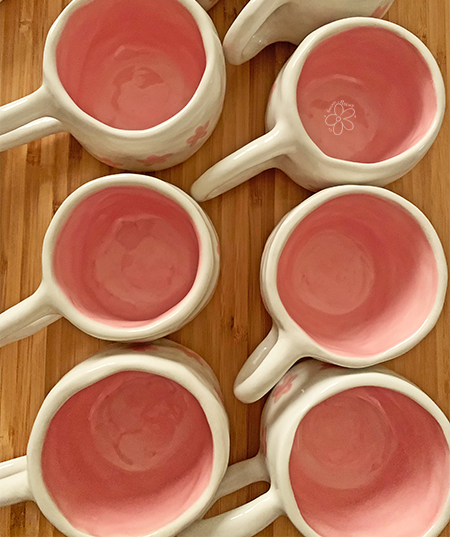 Pink cup 5#