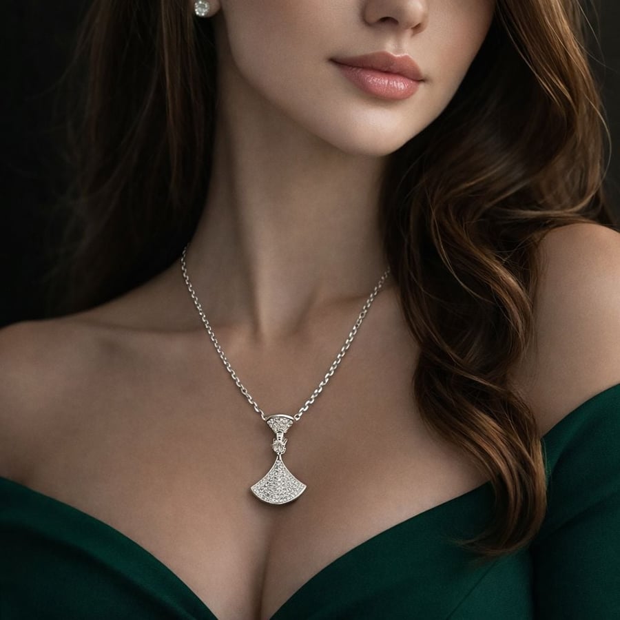 Benovo - Necklace Made Of 925 Sterling Silver With High Quality