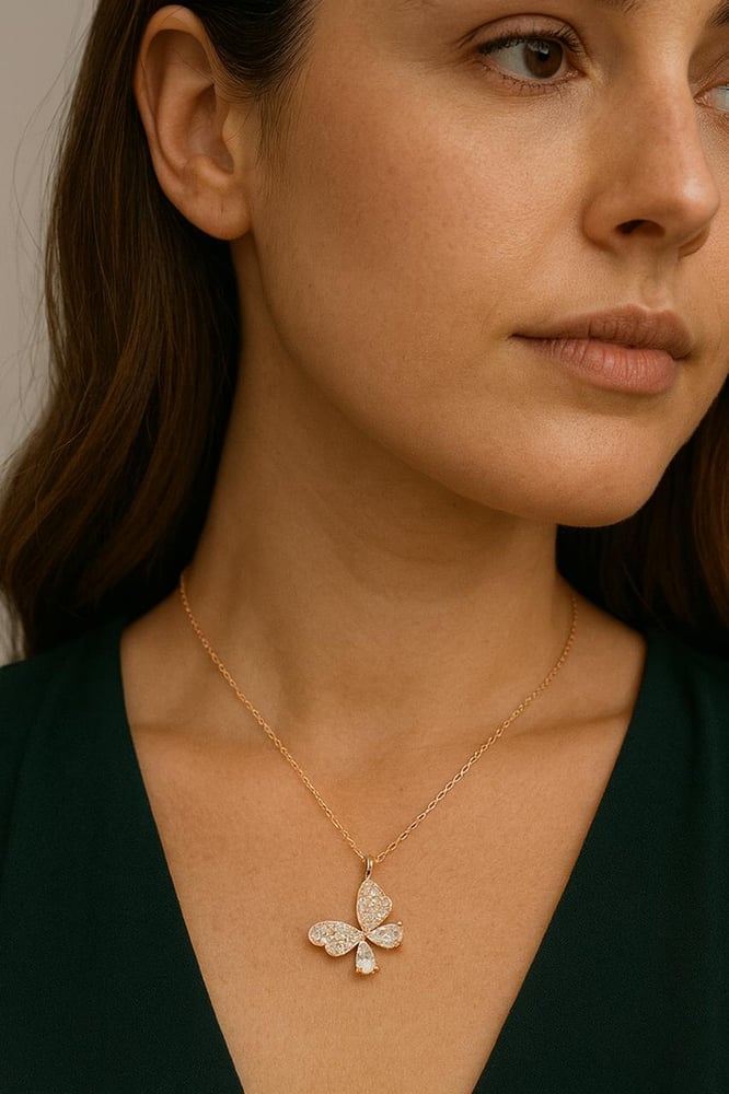 Benovo - Necklace Made Of 925 Sterling Silver With High Quality