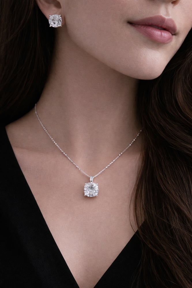 Benovo - Necklace Made Of 925 Sterling Silver With High Quality