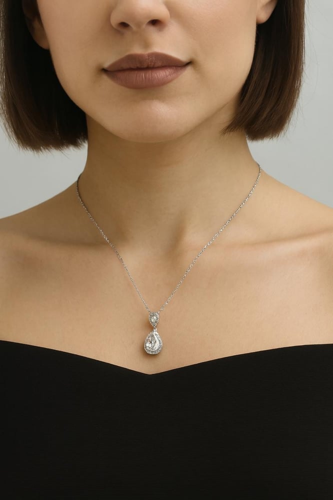 Benovo - Necklace Made Of 925 Sterling Silver With High Quality