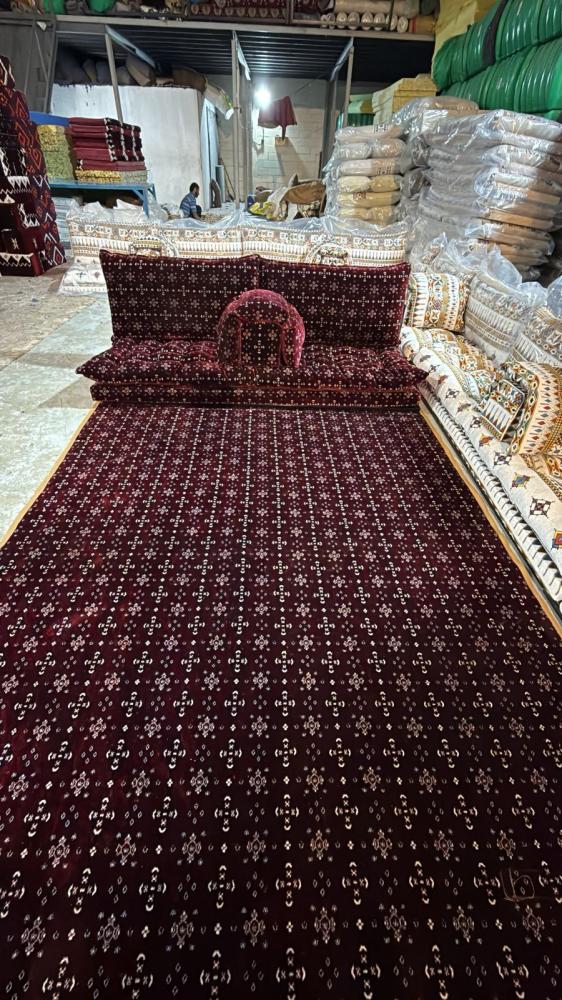 جلسه دبل تركي احمر منقط