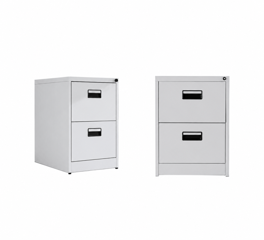 دولاب ملفات معدني رمادي 73 × 45 سم