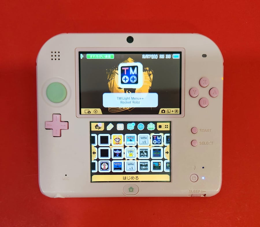 Nintendo 2DS Console (modded)
