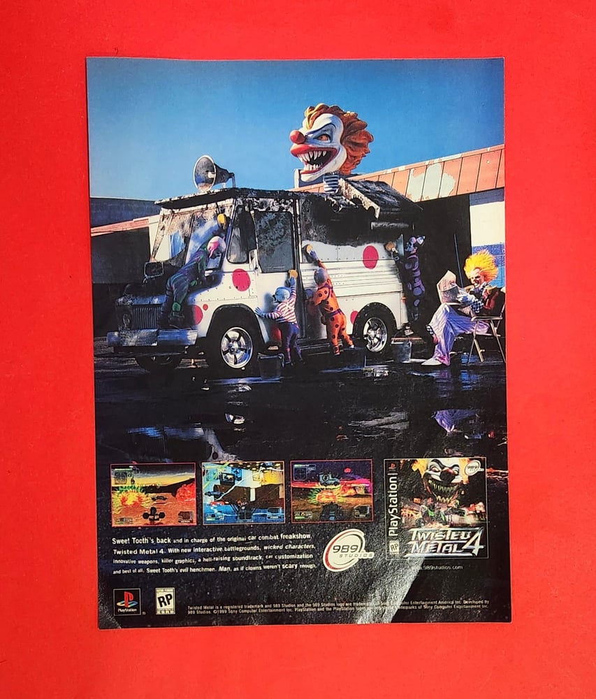 Twisted Metal 4 Magazine Vommertial