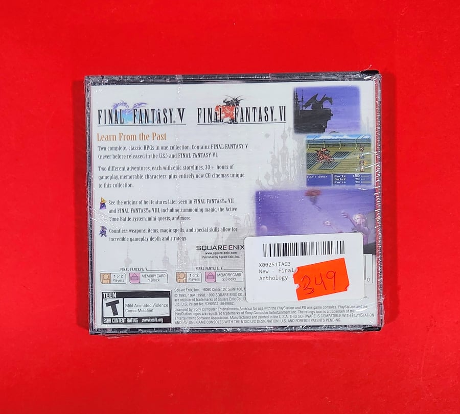 Final Fantasy Anthology Collector's Package