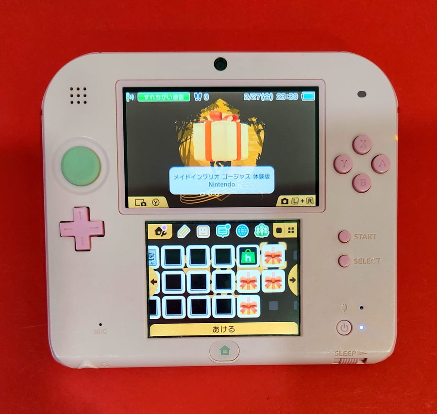 Nintendo 2DS Console (modded)