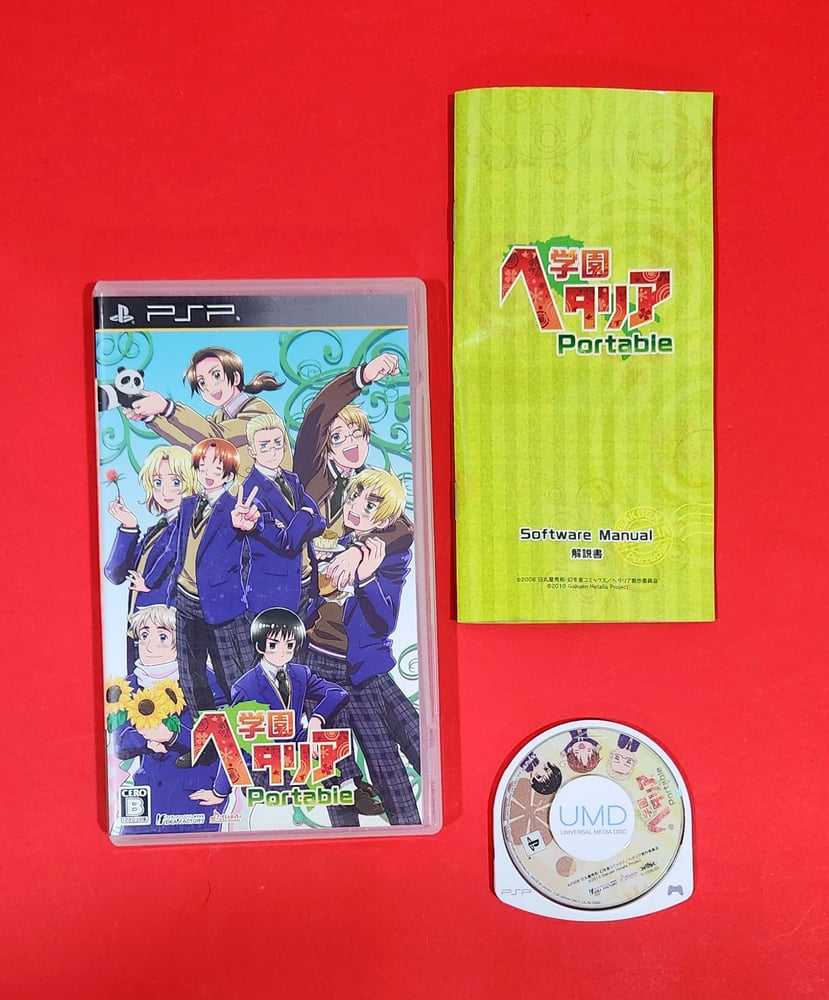 Gakuen Hetalia Portable Normal Idea Factory Sony  Japan