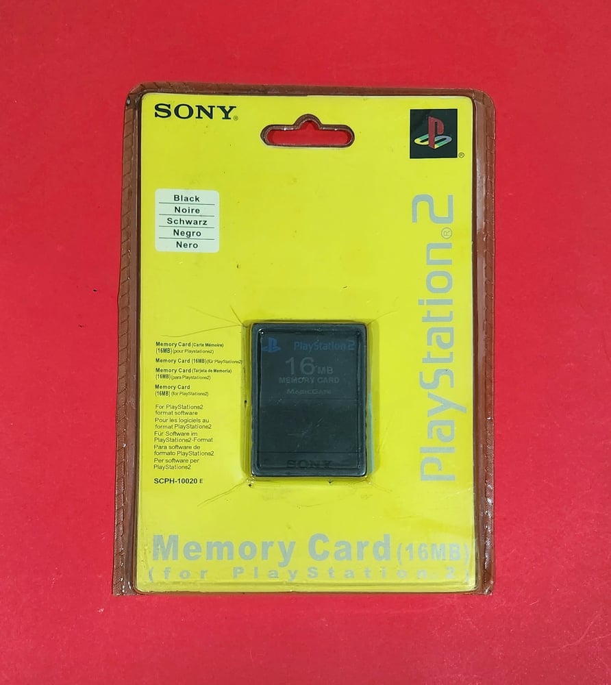 Official PS2 Memory Card