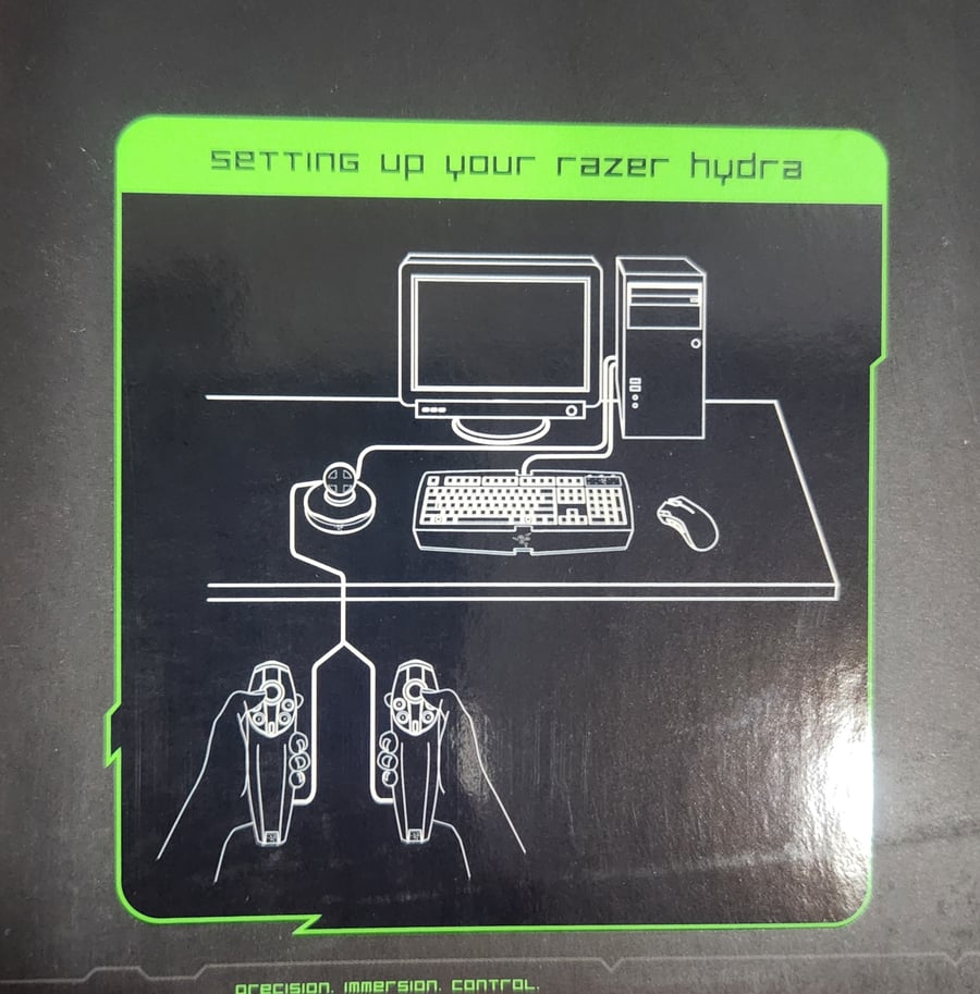 Razor Hydra PC Gaming  Motion Sensing Conttoller