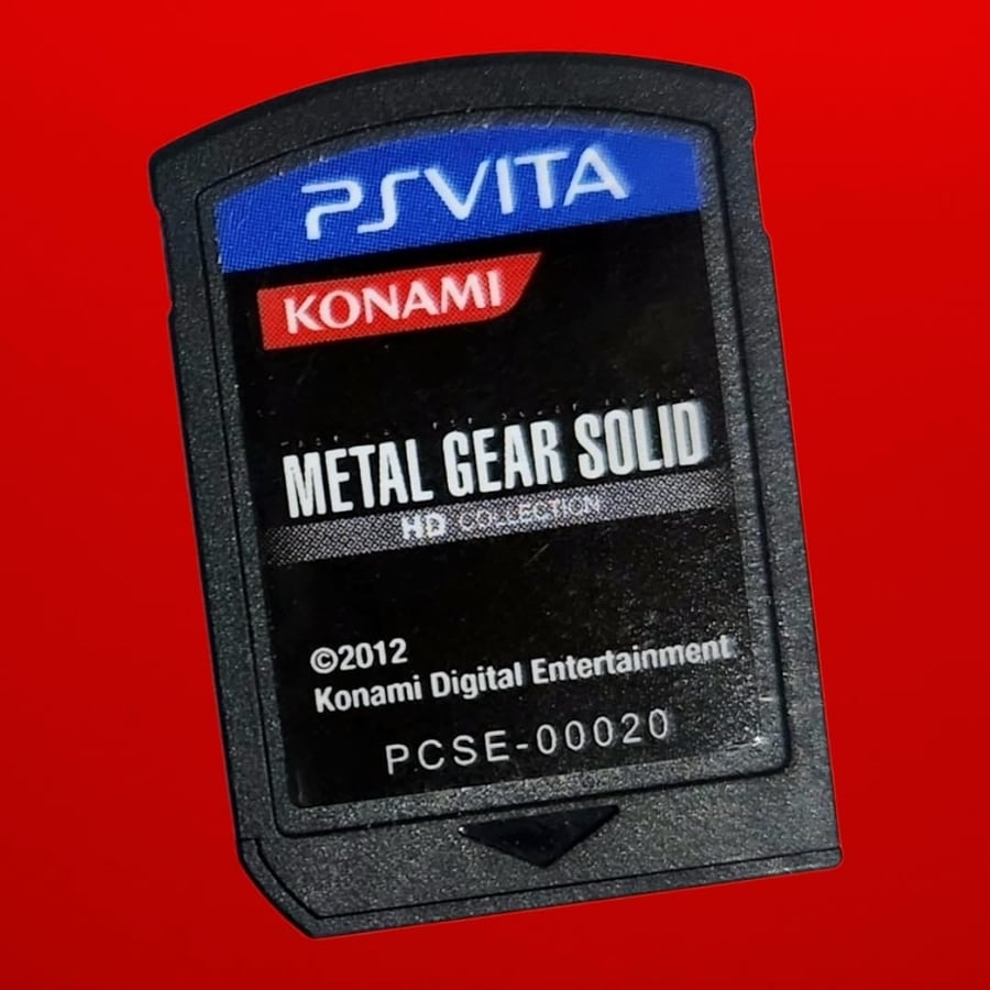 Metal Gear Solid HD Collection- card only