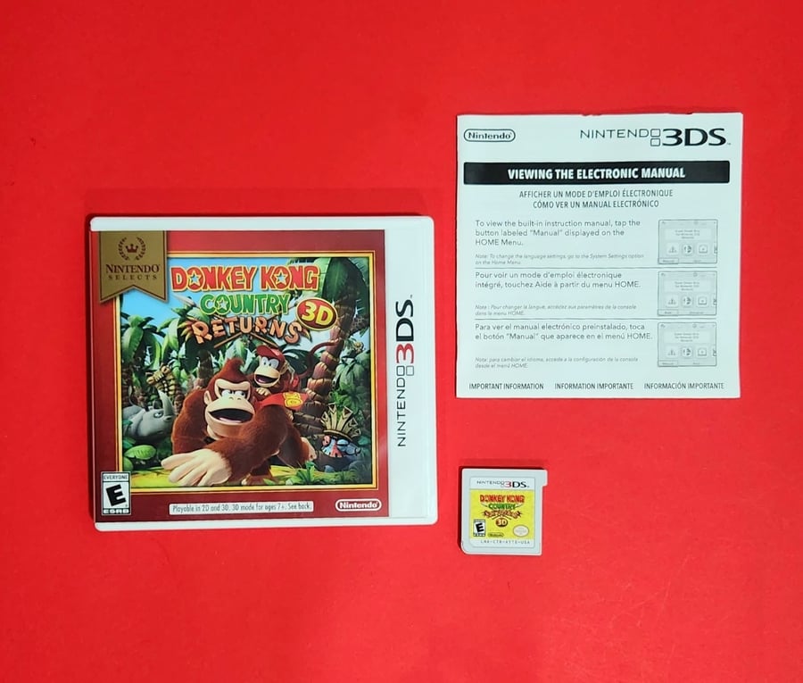 Donkey Kong Country Returns 3D