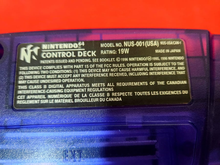 Nintendo 64 US Console CIB