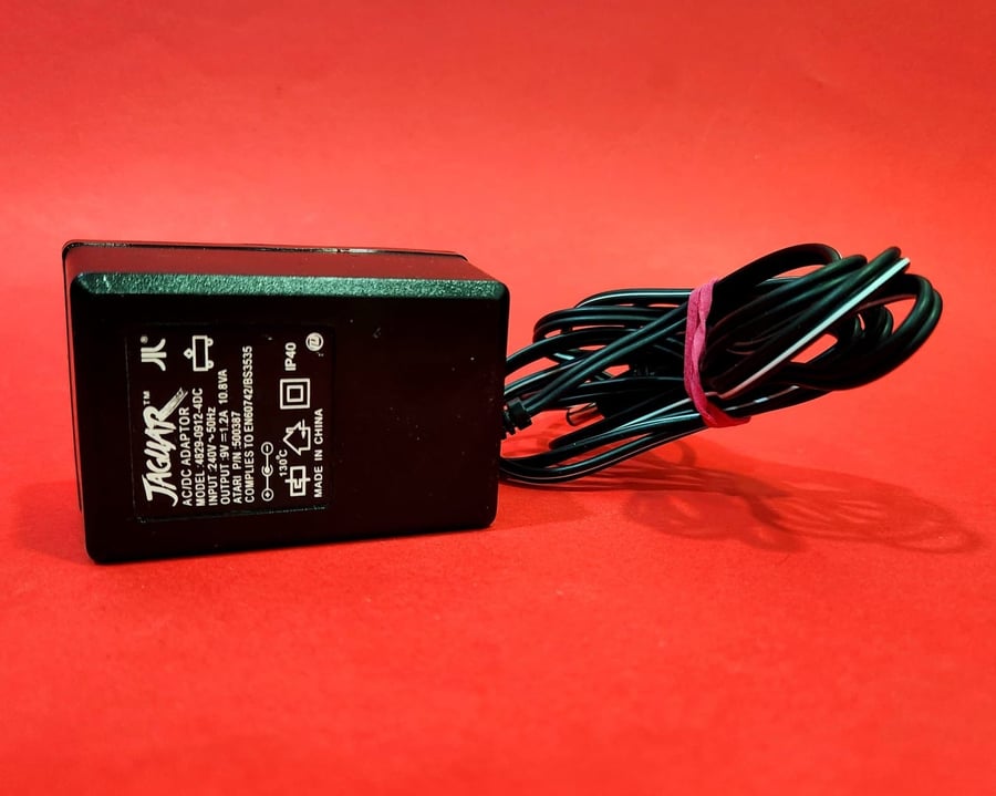 Official Atari Jaguar UK AC Adapter