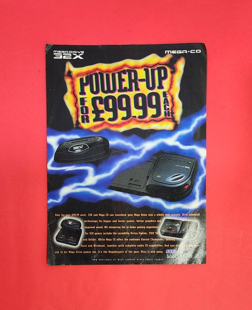 SEGA A4 Magazine Commercial
